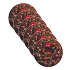 Sousplat Natal - 6 Peças - Sem Base