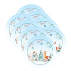 Sousplat Natal Animais - 8 Peças - Sem Base