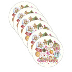 Sousplat Natal Doces Fundo Branco