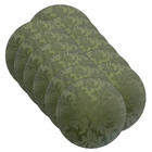 Sousplat Natal Jacquard Verde - 12 Peças - Sem Base