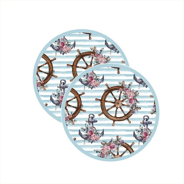 Sousplat Nautico 2 - 2 Peças - Sem Base