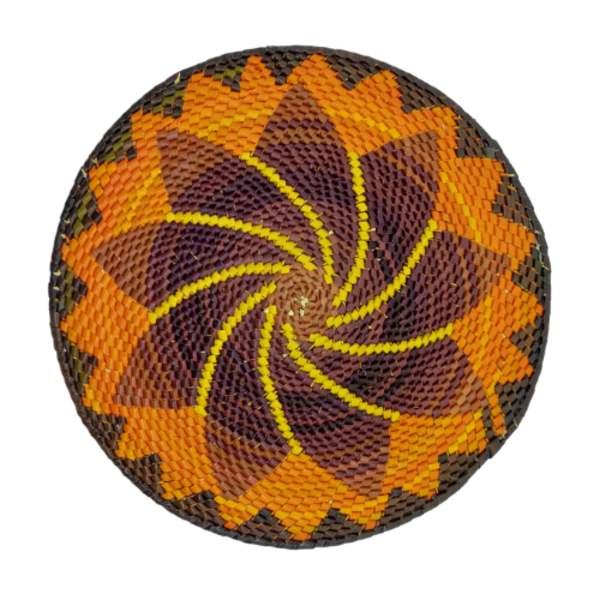 Sousplat Palha de Tucumã Colorida 30cm - Mod.13