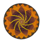 Sousplat Palha de Tucumã Colorida 30cm - Mod.13