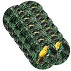 Sousplat Papagaio - 12 Peças - Sem Base