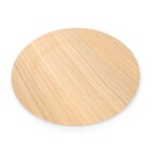 Sousplat para Mesa Plástico Branco, Bege e Cinza 12x10cm Cromus