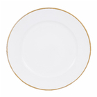 Sousplat para Mesa Plástico Branco 2x33x33cm Cromus