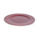 Sousplat para Mesa Natalina Glamour Clássico Vermelho 33cm Chromus