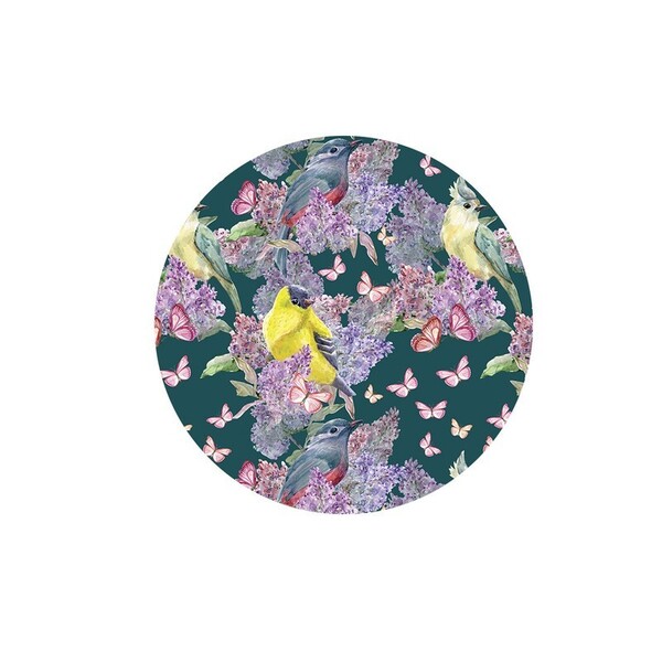 Sousplat Pássaros - 1 Peça - Sem Base