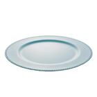 Sousplat Plástico Azul Candy 25cm