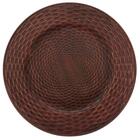 Sousplat Redondo Rattan Bronze 33 Cm Mimo Style
