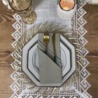 Sousplat Redondo Requinte Cristal Com Dourado 33cm - 1161