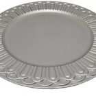 Sousplat Redondo Romano Prata 36cm - 1174