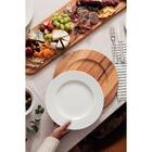 Sousplat Redondo Tramontina 13607351 33x33cm Madeira Natural