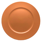 Sousplat Redondo Valence Basic Salmão 33cm