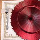 Sousplat Redondo Valence Baux Vermelho 33cm