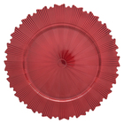 Sousplat Redondo Valence Baux Vermelho 33cm