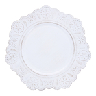 Sousplat Renda Off White - Mimo Style