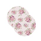 Sousplat Rosas Poá - 2 Peças - Sem Base