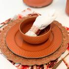 Sousplat Royal Bon Gourmet 33cm Rose - Rojemac