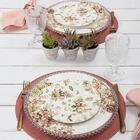 Sousplat Transparente Copa E Cia Dallas Dots 201517u