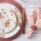 Sousplat Transparente Copa E Cia Dallas Dots 201517u