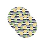 Sousplat Tropical Abacaxi - 2 Peça - Sem Base