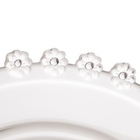 Sousplat Wolff Daisy De Cristal Incolor 32cm