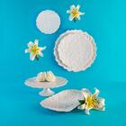 Sousplat Wolff Daisy De Porcelana Branco 33cm