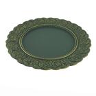 Sousplat Wolff De Plástico Azul 33cm