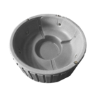 Spa com Hidro Aquecedor 70x170x170cm Polietileno Branco Granito Redondo Ouro Fino