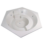 SPA com Hidromassagem 265x230x77cm Gel-coat Therma Top Line Ouro Fino