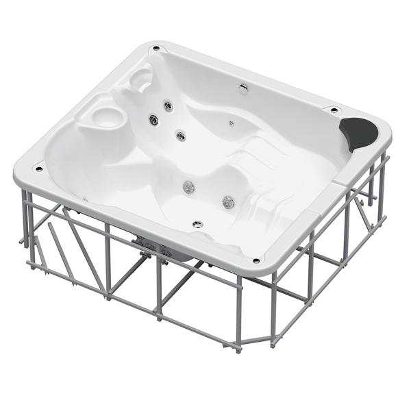 SPA com Hidromassagem 90x215x198cm Barcelona Confort Stamplas