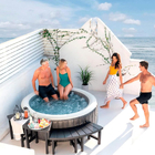 Spa Inflável com Banco 795L com Bomba 220V e 120 Jatos PureSpa Bubbles Intex