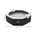 Spa Inflável Octogonal 795L PureSpa Jet&Bubble Deluxe 127V Intex