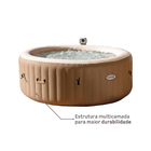 SPA Inflável Redondo PureSPA Bubbles 795L 220V Intex