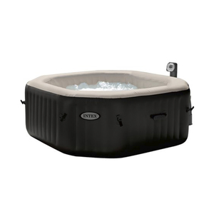 Spa Inflavel Octagonal Purespa Jet Bubble Deluxe 795l 127v 110v Intex Leroy Merlin