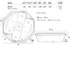 Spa Lineaplas Berlim 1,84x1,84x0,71 Gel Coat Com Hidro