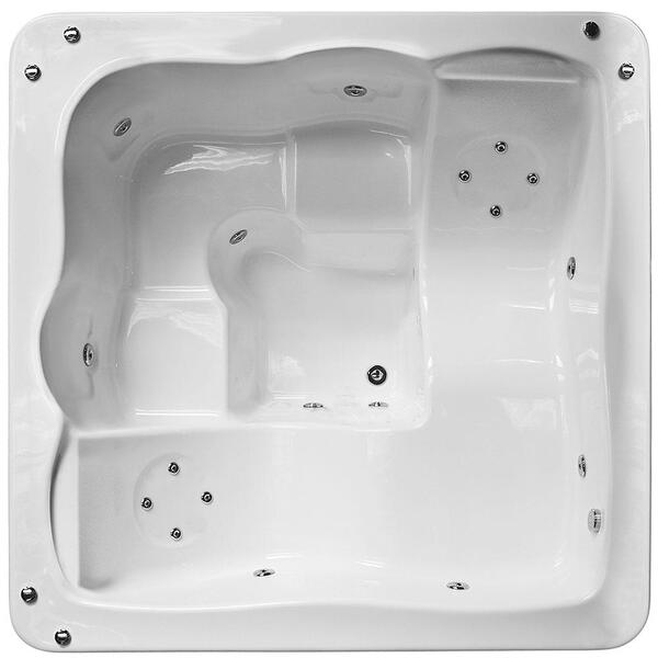 Spa Lineaplas Malaga 2,00x2,00x0,87 Gel Coat Com Hidro