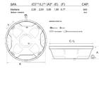 Spa Lineaplas Montana 2,00x2,00x0,85 Gel Coat Com Hidro