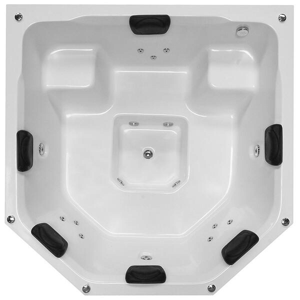 Spa Lineaplas San Juan 1,70x1,70x0,85 Gel Coat Com Hidro