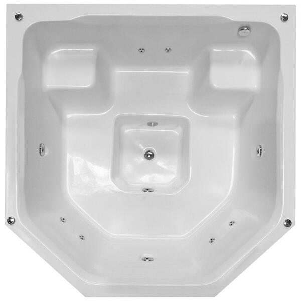 Spa Lineaplas San Juan 1,70x1,70x0,85 Gel Coat Com Hidro