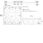 Spa Lineaplas Yago 2,68x2,68x1,00 Gel Coat Com Hidro