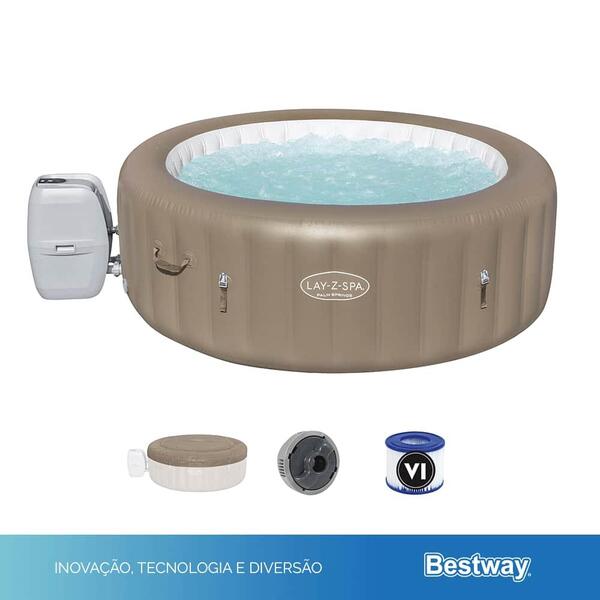 Spa Ofurô Inflável Palm Springs 916l + Aquecimento + Bomba 220v +