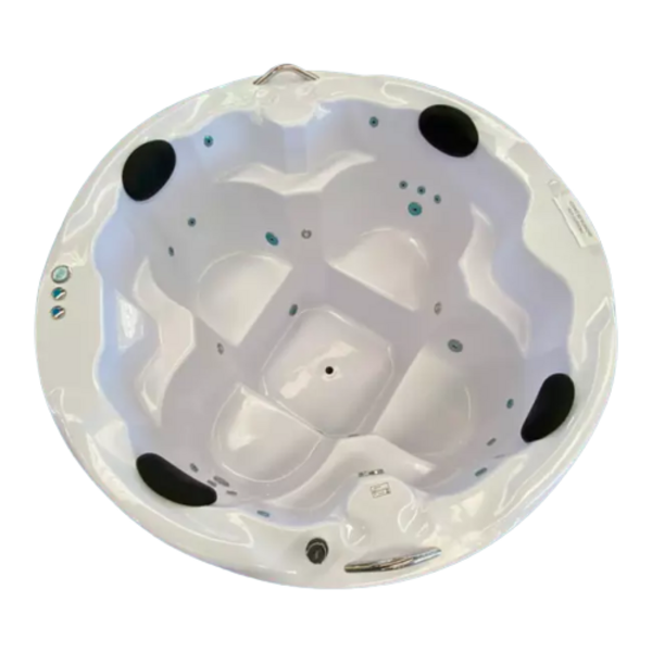 SPA REDONDO SENSACAO GOLD COMPLETO COM HIDRO EM ACRILICO (1,8