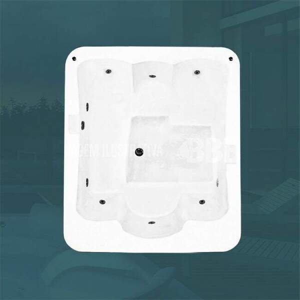 Spa Retangular Imola Com Hidro (1,80 x 2,10 x 0,80)
