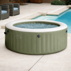 Spa Inflável 795L com Bomba 220V e 120 Jatos Verde Oliva Intex