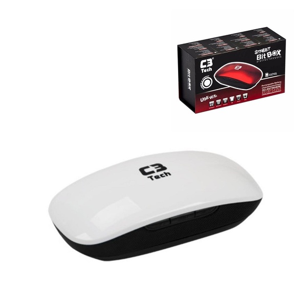 Speaker 2.0 Portatil Bitbox St-120 Branco C3t St-120wh