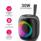 Speaker Pbs30 Flash Lights Bluetooth V5.1 30w Philco