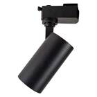 Spot  Preto Para Trilho Eletrificado 12w Branco Quente St1922