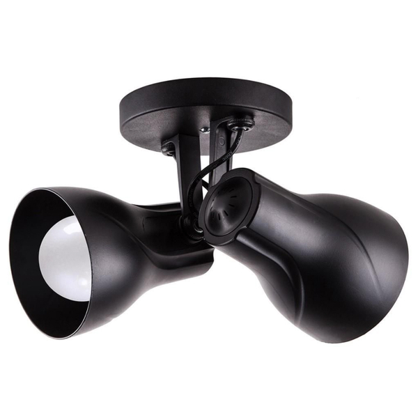 Spot  Sobrepor Octa Plus Duplo Bulbo Abs